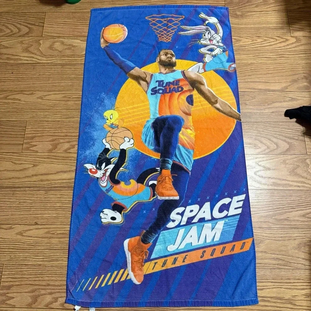 Space Jam Beach Towel